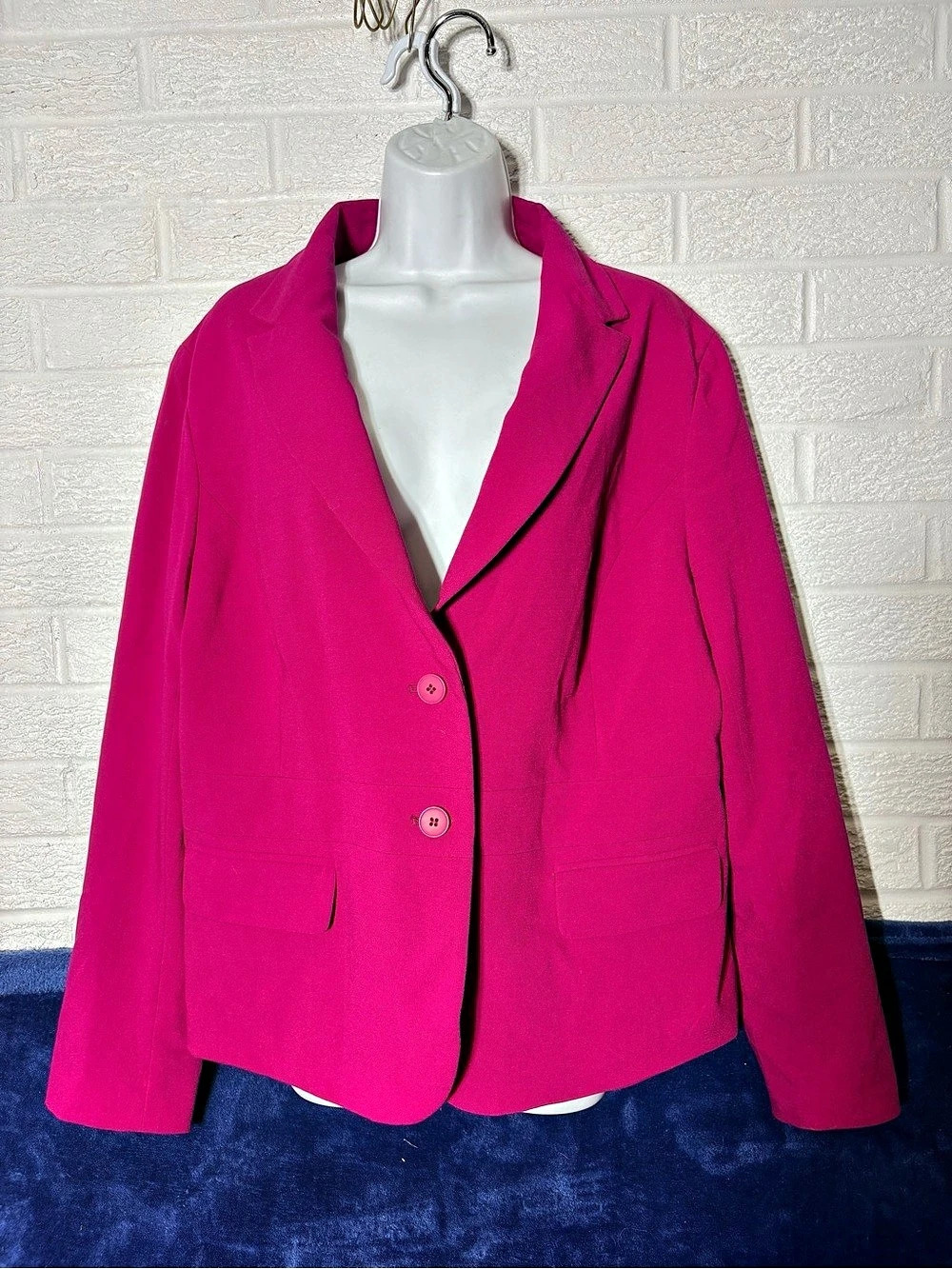 New York & Company Stretch Blazer Pink Blazer Size 18 NWT